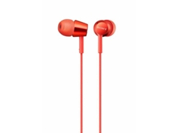 Sony Mdr-Ex155Ap Auriculares con Micrófono Rojo