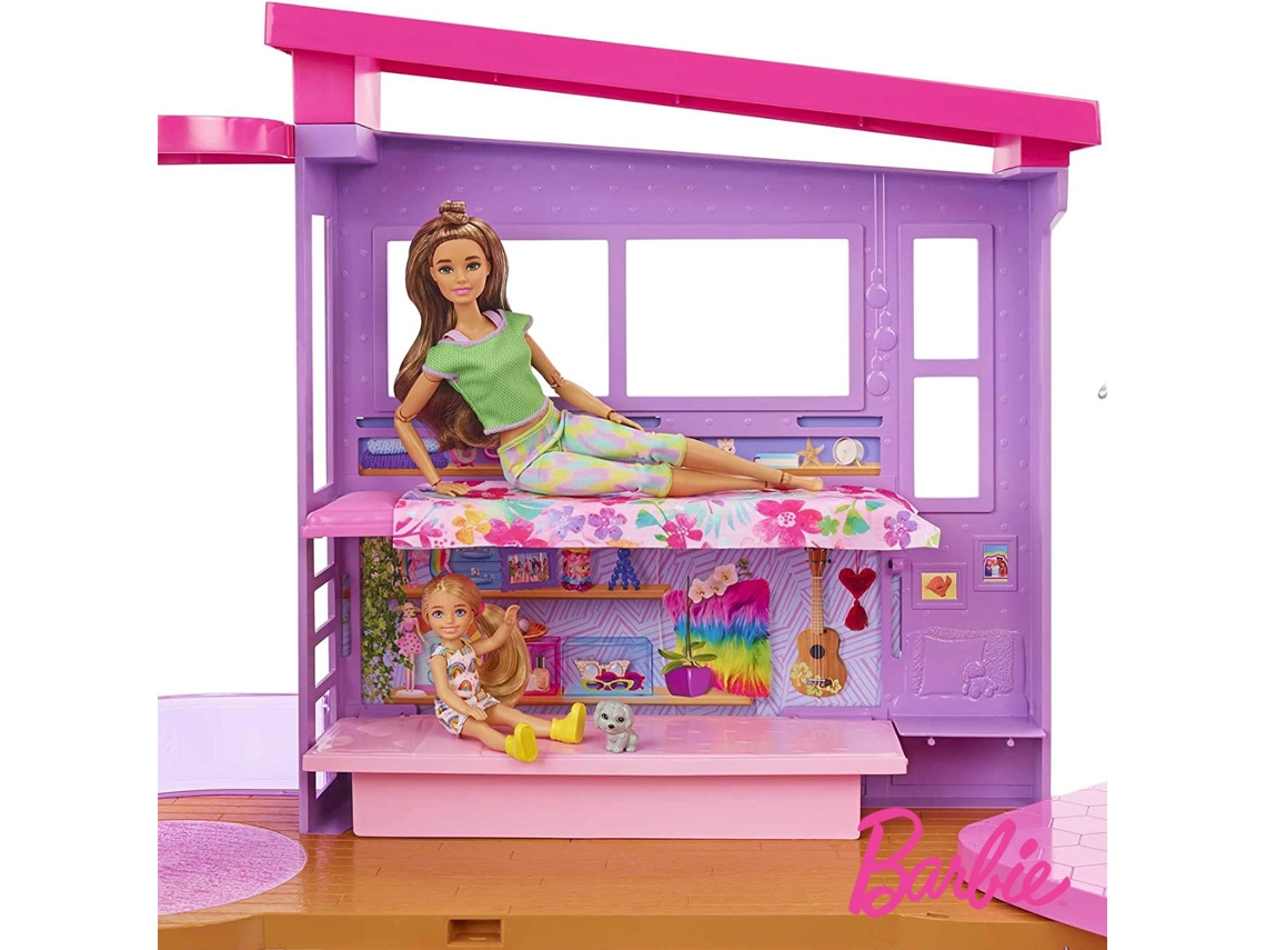 BARBIE Casa Malibu (Edad Mínima: Años 40,5 x 15 x 72,5 cm