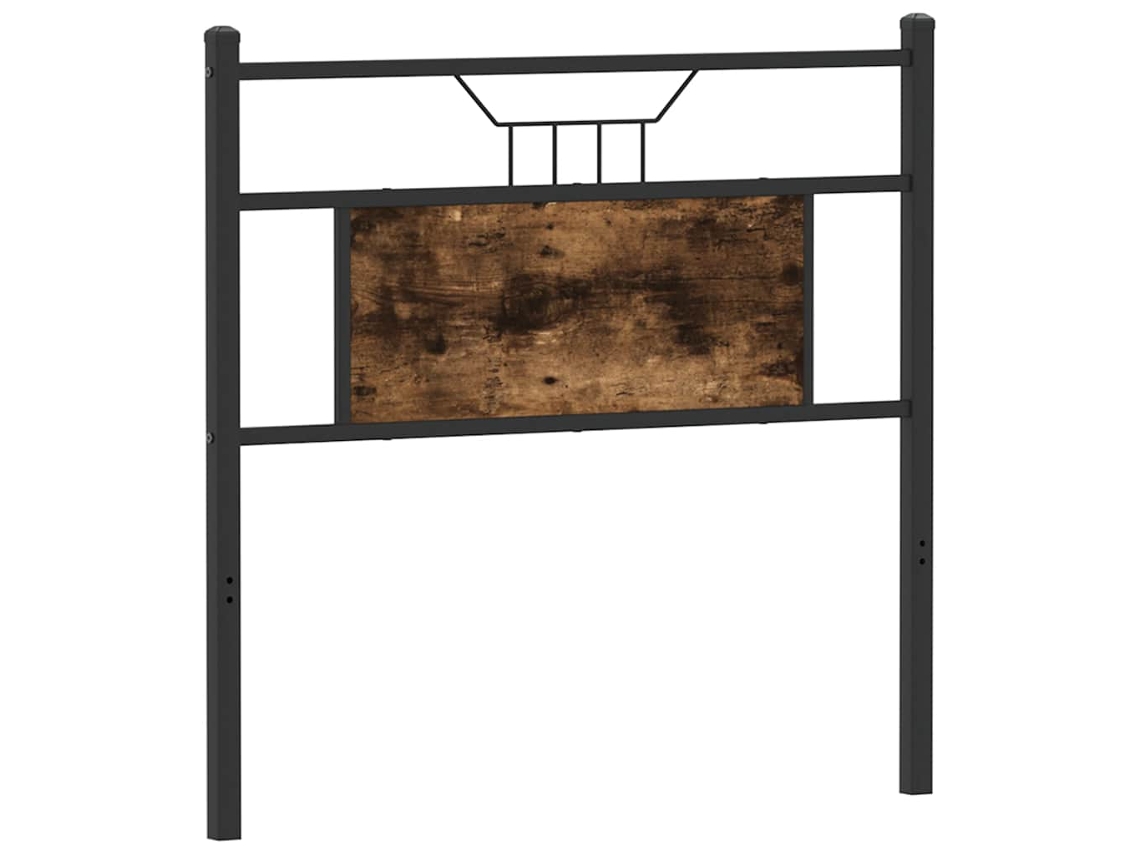 Cabecero de repuesto MAISON EXCLUSIVE en madera/derivados de acero, roble ahumado, 75 cm