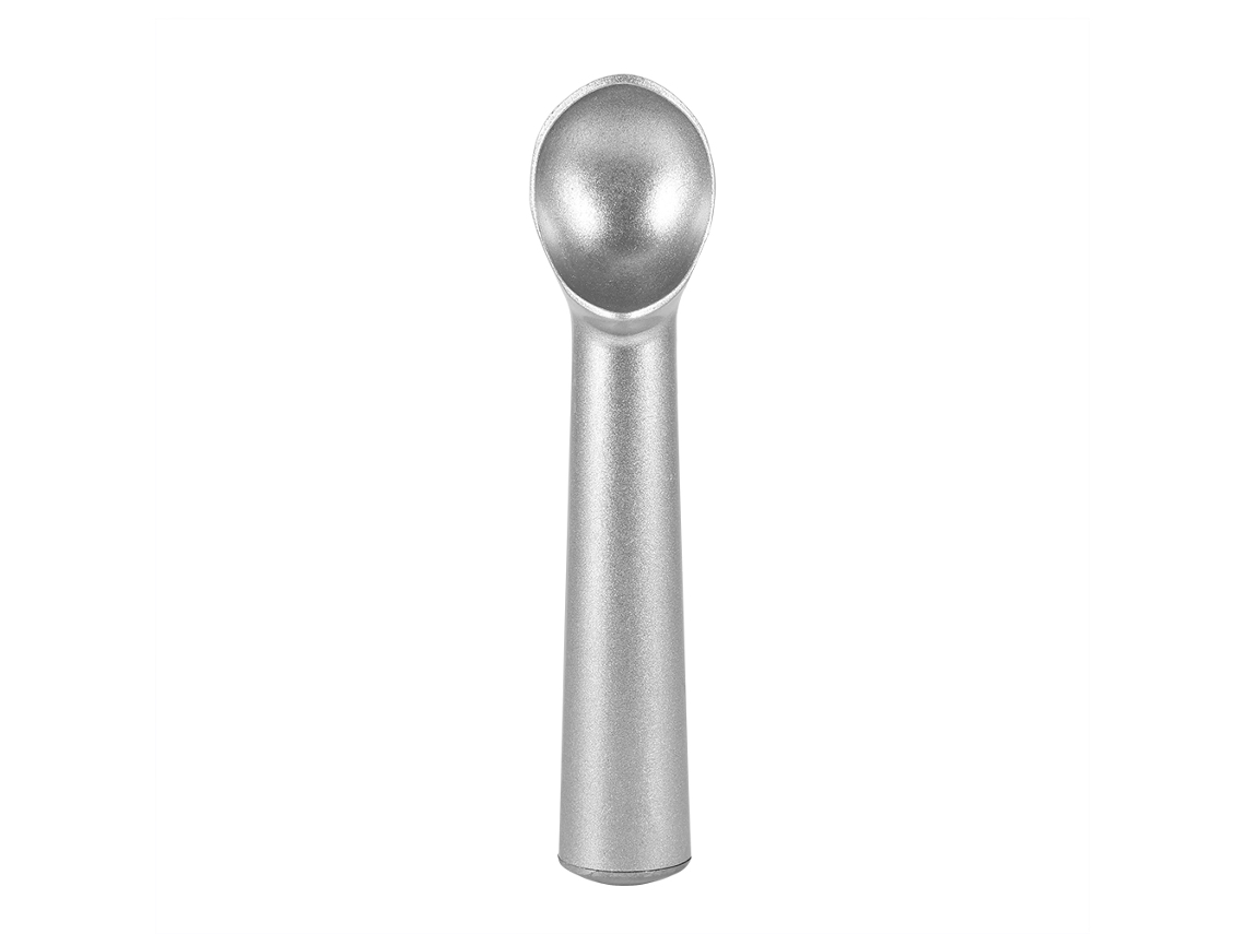 Cuchara de helado de metal portátil - Antiadherente (plata mate) RNEMITERY