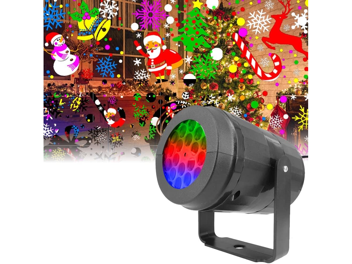 Proyector de luces navideñas para exteriores Chrui, 16 patrones