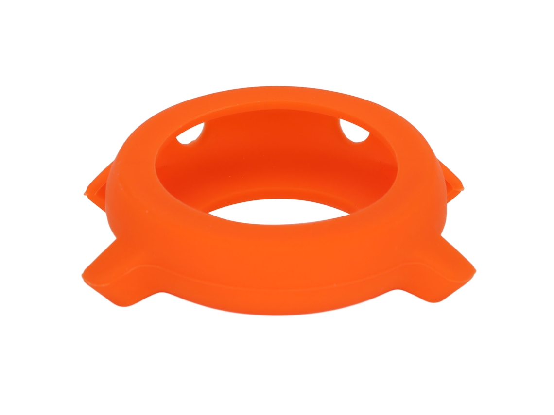Caja Protectora De Silicona Con Borde De Protección Para Huami Watch Amazfit Gtr 3. Caja Protectora De Silicona Naranja