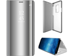 Funda Samsung Galaxy J8 2018 WJS Flip Gris