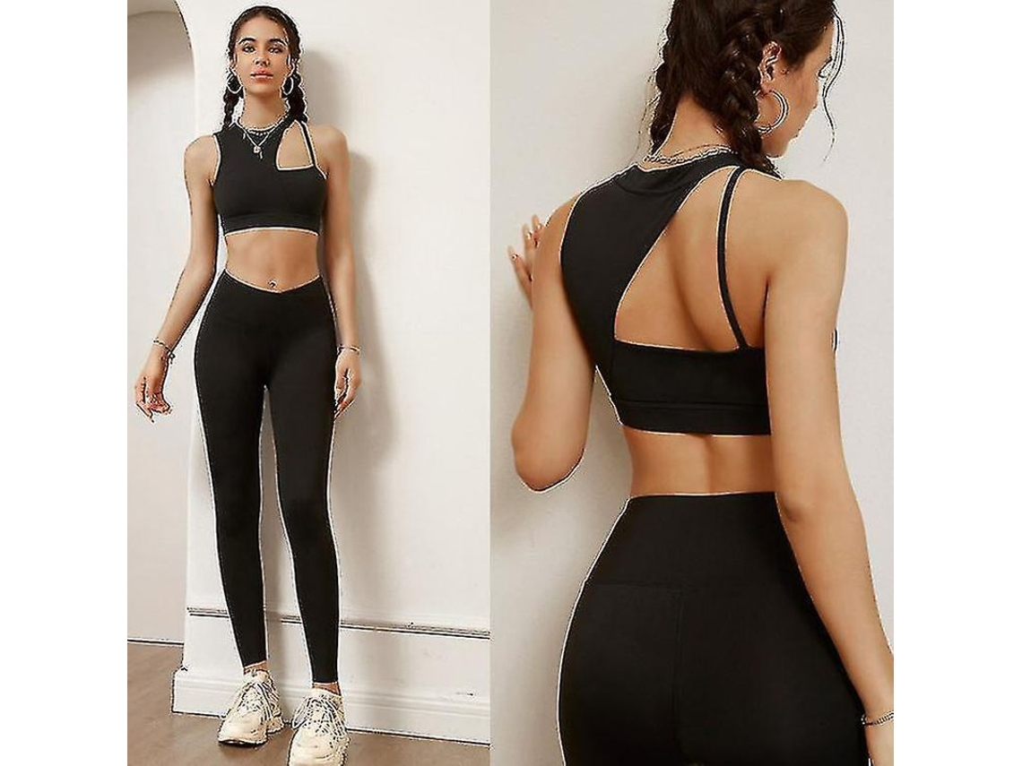 2026-conjunto De Brassier Deportivo Anti-shock Y Pantalones Deportivos De Cintura Alta Para Yoga Y Running
