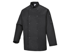Chaqueta De Cocina Suffolk Con Manga Larga - Comodidad Y Estilo Blanco / S