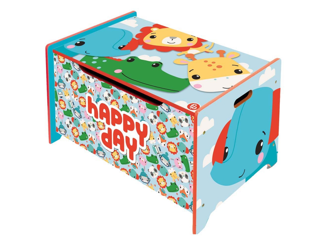 Rack de Brinquedos de Madeira Coloridofisher Price