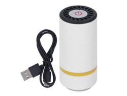 Selladora Al Vacío Eléctrica Portátil Automática K02 Para Alimentos Y Ropa - Blanca