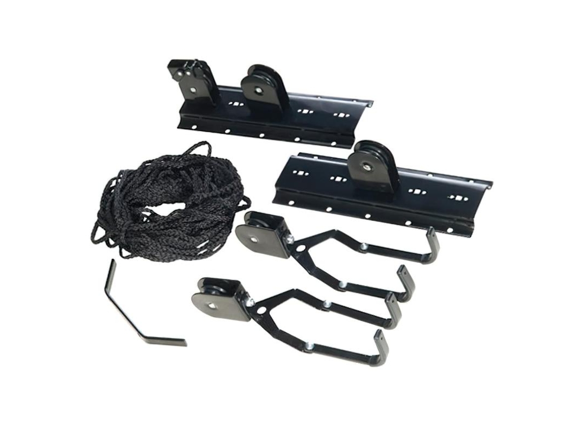 Soporte Para Bici Techo Poleas WOLFPACK LINEA PROFESIONAL