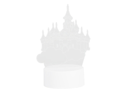 2026-lámpara Decorativa Led 3d Usb Para Noche, Castillo, Regalo Festivo, Dormitorio, Salón, 5v