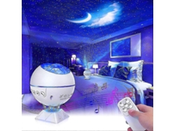 Proyector de luz nocturna, proyector de galaxias con brillo intenso, Rosewell