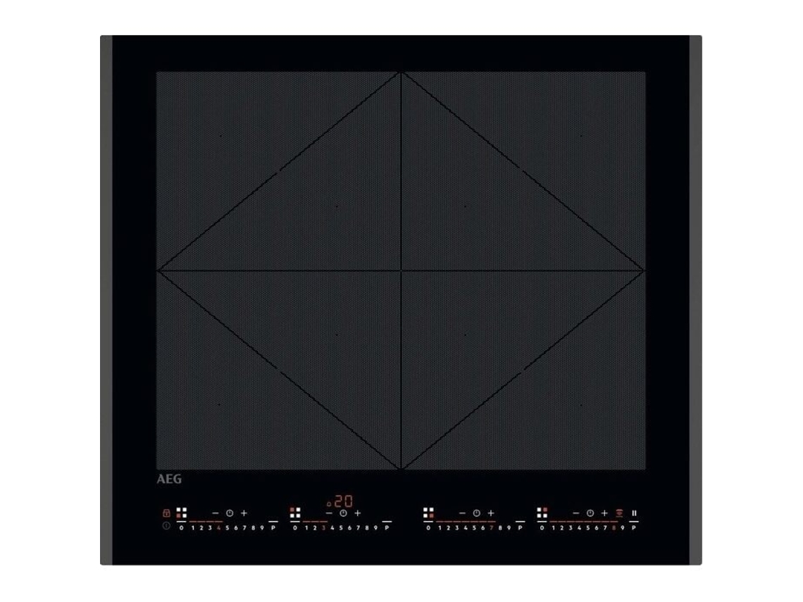 Placa de Inducción AEG TR64IT00FB Série 6000 TotalFlex (Eléctrica - 60 cm - Negro)