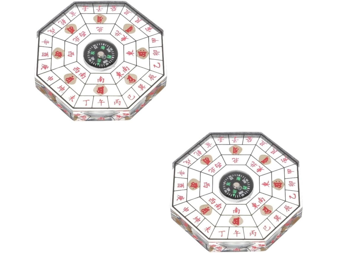Brújula Pequeña Feng Shui, Reloj De Sol