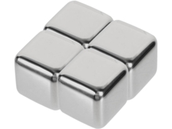 Paquete De 4 Bolsas De Hielo Reutilizables De Acero Inoxidable Para Whisky: Ideales Para Enfriar Tus Bebidas.