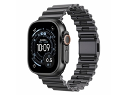 Correa para Apple Watch de 46/49/45/44 mm - Acero inoxidable con cierre magnético Ocean Wave