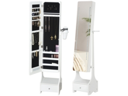 Vitrina Joyas Espejo Luces Led Interruptor Táctil Organizador Joyas
