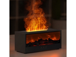 Humidificador con temporizador y difusor de aromaterapia Mdug (negro)