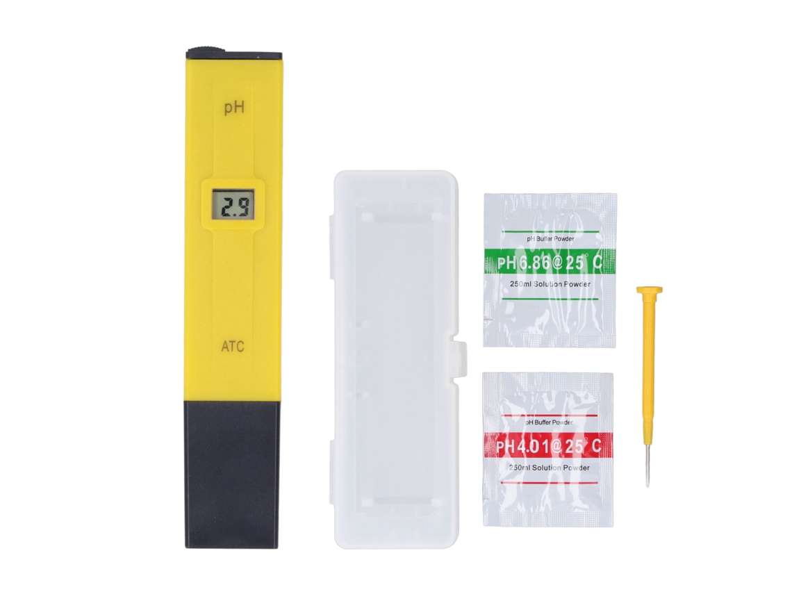 Medidor De Ph Portátil, Sonda Resistente A La Corrosión, Medición Precisa De 0,00 A 14,00 Ph, Analizador De Calidad Del Agua.