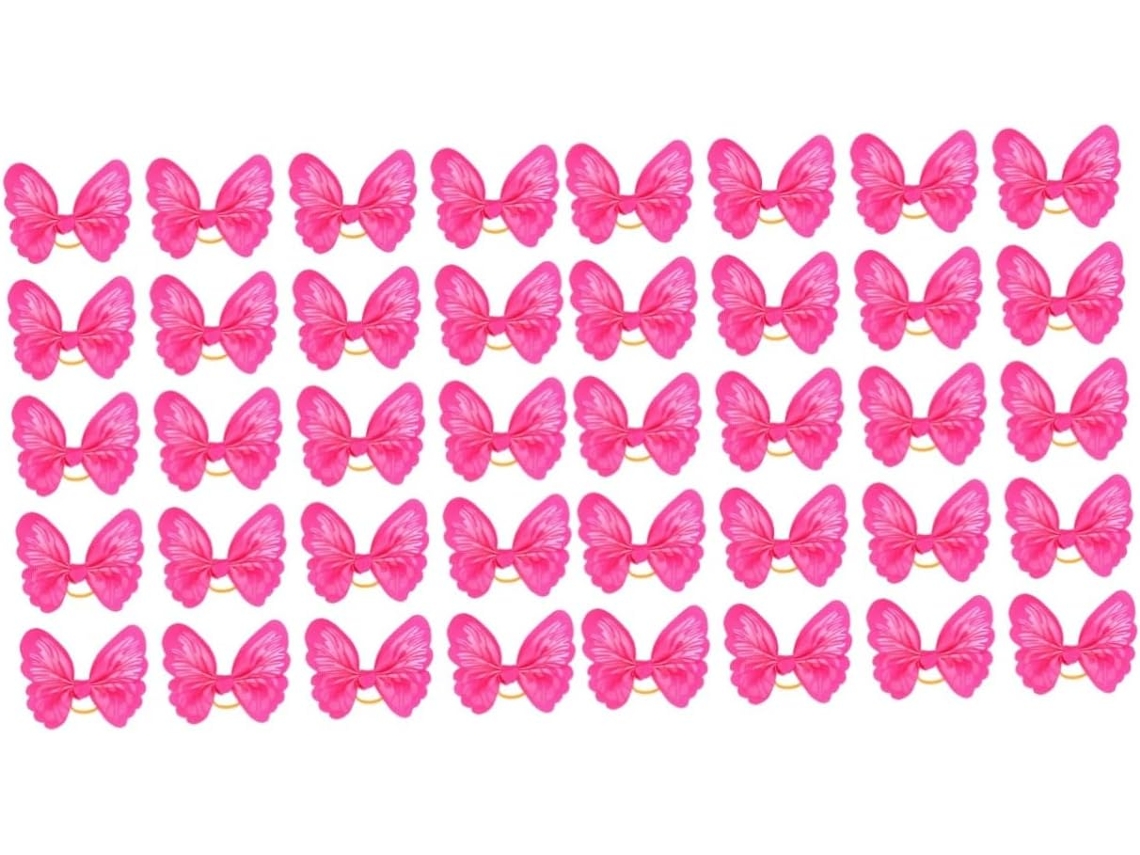 Lot De 20 Élastiques Pour Poils De Chien Accessoires Animaux Compagnie Corde À Cabello Tendance