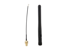 Antena Gsm 3dbi 900-1800mhz Con Conector Rp-sma, Goma Impermeable, Cable Lorawan + Ipx A Sma Pequeño