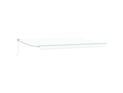 Maison Exclusive - Toldo Retráctil Blanco 500 X 300 X 165 Cm Poliéster Y Aluminio