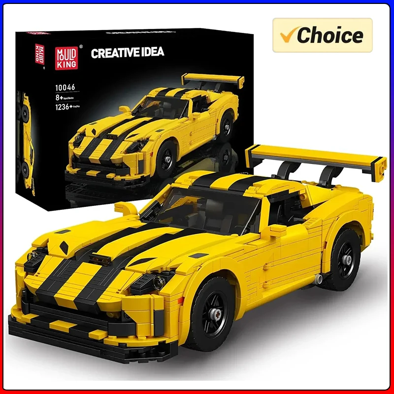Conjunto De Blocos De Montar Supercarro 1236 Peças - Supercarro Tecnológico