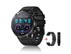 Smartwatch Militar Bluetooth Llamada con 600 Mah Negro YEMAESRE