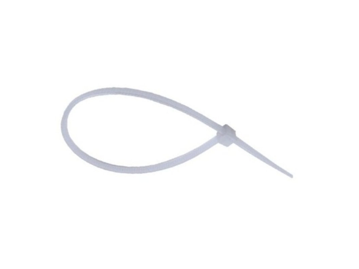 Brida Nylon Natural INDEX Bolsa 100Unds Med.Brida 3.6-140Mm INDEX