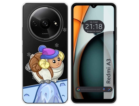 Funda para Xiaomi Redmi A3 TUMUNDOSMARTPHONE Silicona Multicolor