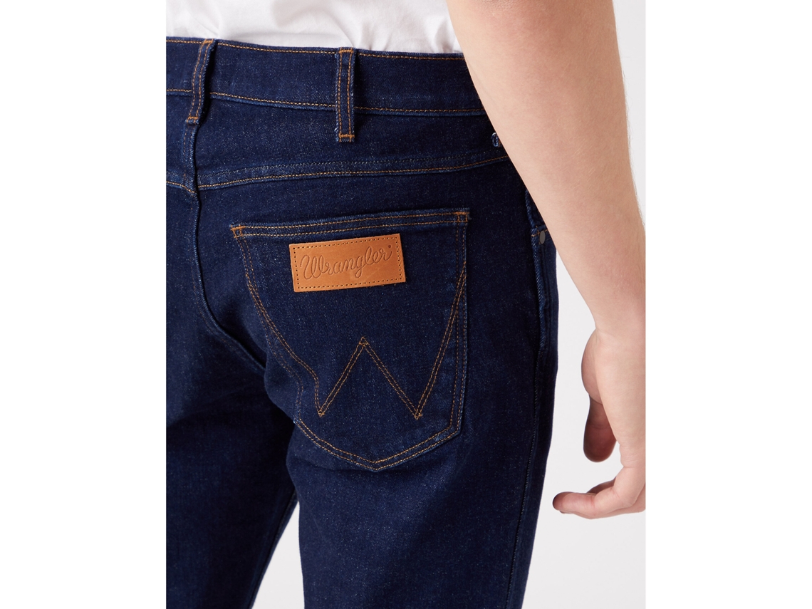 Pantalones WRANGLER Hombre (34x30 - Azul)