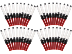 Paquete De 100 Aplicadores De Tinta Para Plumas Estilográficas, Convertidores De Recarga Y Accesorios.
