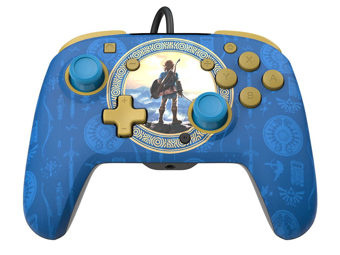 Mando Rematch Wired Zelda Hyrule Blue
