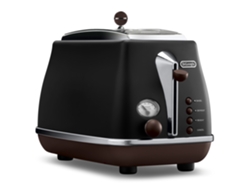 Tostadora DELONGHI Icona Vintage CTOV2103.BK (900 W)