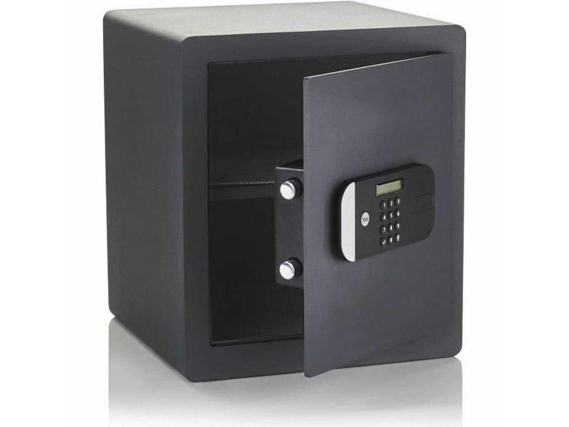Caja fuerte YALE YSEM/400/EG1 40 x 35 x 34 cm Negro Acero