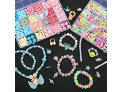 (estilo H) 500 Cuentas Hechas A Mano Para Manualidades, Juguetes Para Niños, Cuentas Sueltas Creativas, Pulseras, Collares Y Joyas.