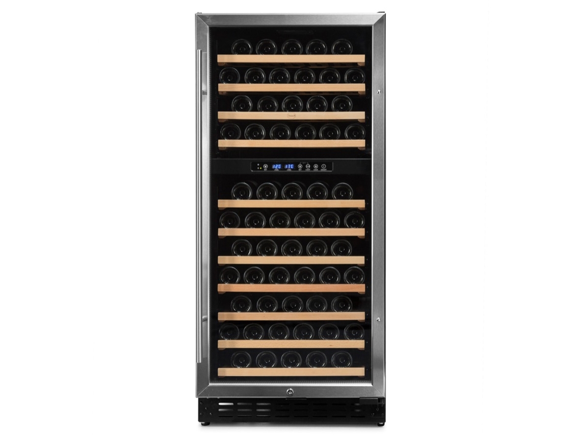 Vinoteca VINOBOX 110 GC 2T (111 Botellas - Inox)