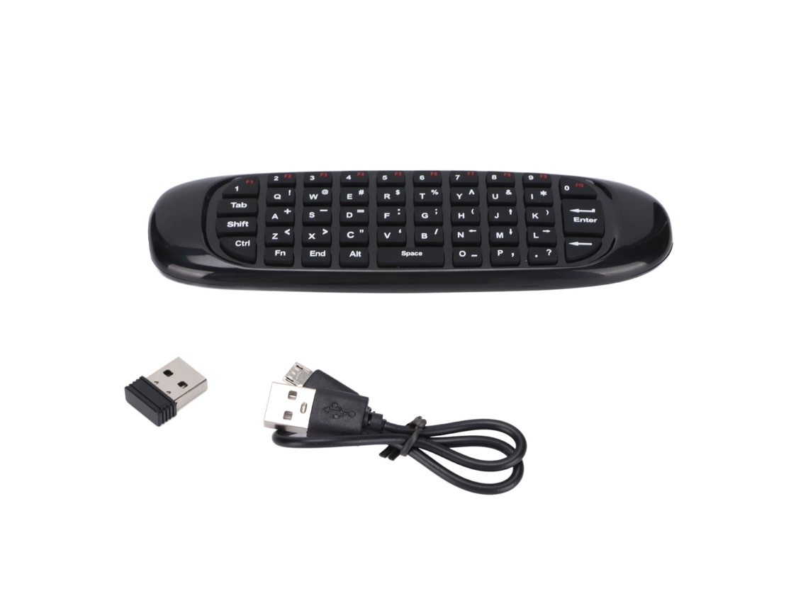 Teclado Y Ratón Inalámbricos Portátiles 3 En 1 De 2,4 Ghz Con Control Remoto Omnidireccional Y Modo De Suspensión Automática.