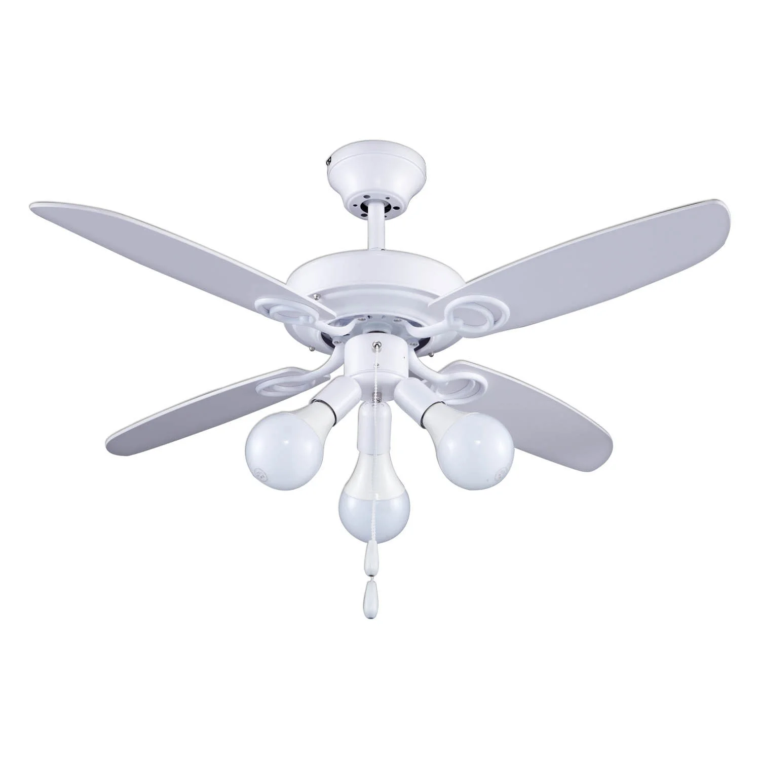 Ventilador de techo magnolia blanca LÚZETE