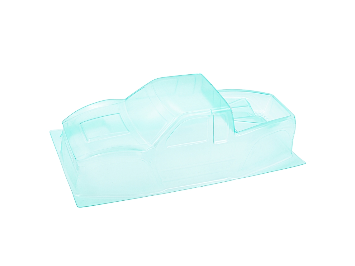 Cubierta Transparente Para Carrocería De Camión De Control Remoto A Escala 1/10 Con Distancia Entre Ejes De 313 Mm. Compatible Con Modelos 90046 Y 90047.