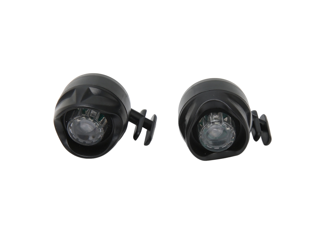 Piezas De Luces Led Para Zuecos, De Alto Brillo, Con Señal De Advertencia, Ipx5, Impermeables, Metálicas, Pintadas, Para Senderismo, Camping Y Camina