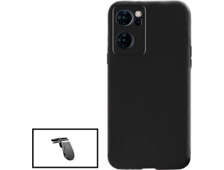 Kit Carcasa + Soporte de Auto OnePlus Nord CE 2 5G GIFT4ME Negro