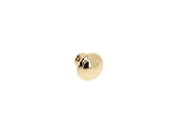 Pomo Para Muebles De Zamac Diámetro 25mm Bañados En Oro Lote De 25