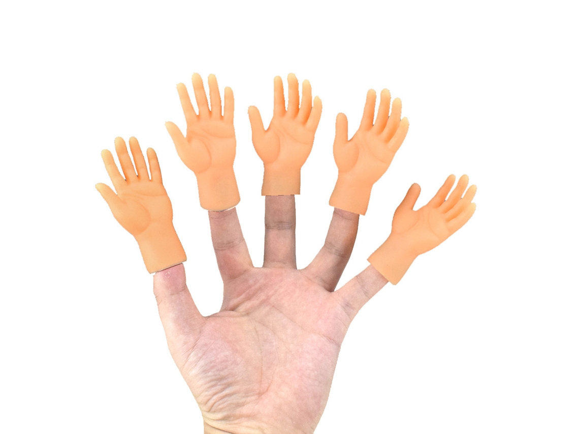 Ats-muñecos De Dedos Manos Pequeñas Suaves Tiny Hands Izquierda Y Derecha Para Fiestas Festivales De Música Noches De Bar