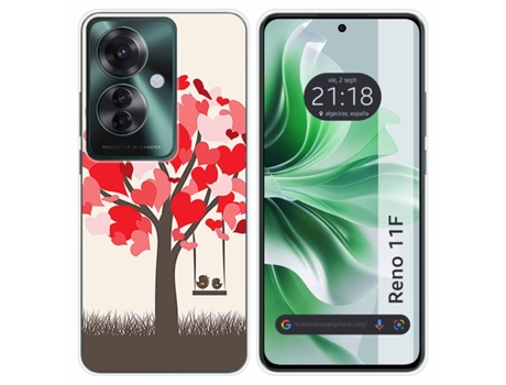 Funda Diseño Pajaritos para Oppo Reno 11F 5G TUMUNDOSMARTPHONE Multicolor