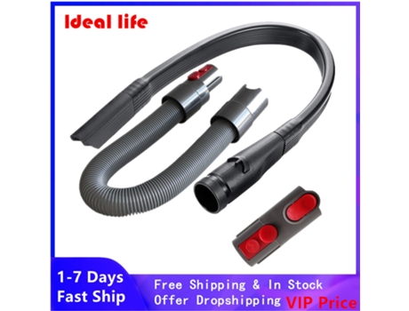 Kit de manguera adaptadora de herramienta para rincones Flexible para Dyson V8 V10 V7 V11, adaptadores de aspiradora, herramienta de limpieza de ba...