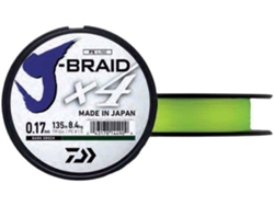 Línea de Pesca Trenzadas DAIWA J-braid 4 (0.130 mm - 0,10 mm)