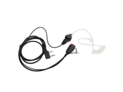 Auriculares De Tubo Acústico De 2 Pines Con Micrófono, Ppt Y Luz Roja Para Radio Walkie-talkie.