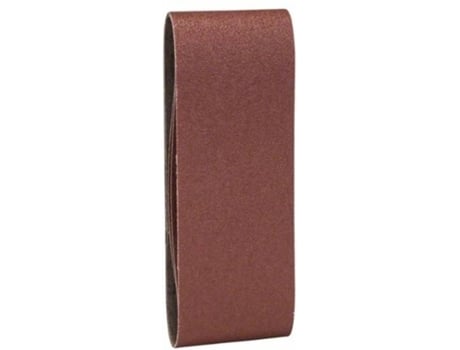 Conjunto de 3 Bandas de Lija BOSCH para Lijadora de Rolos - Qualidade Vermelho G= 60