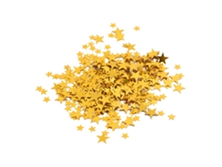 Lentejuelas de estrella con purpurina de 10 mm para decoración de fiestas doradas