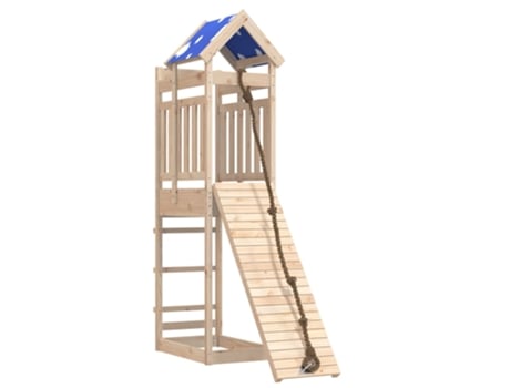 Parque infantil de exterior de VIDAXL madera maciza de pino