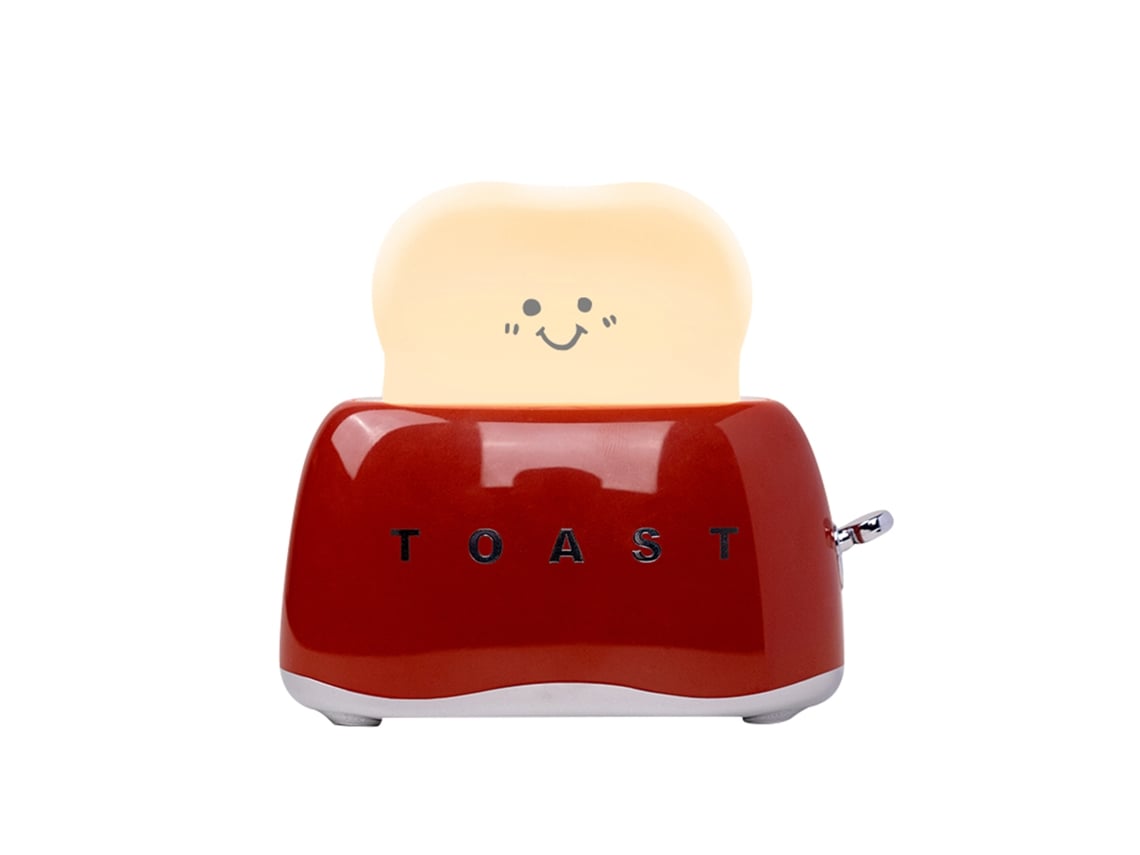 Lámpara de noche recargable con efecto tostado para dormitorio, luz amarilla cálida de 3000k, 1200 mAh, con temporizador y regulable.